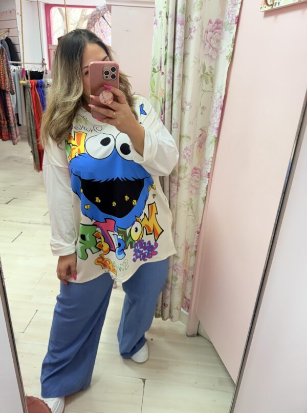 Sudadera monstruo galletas - Imagen 2