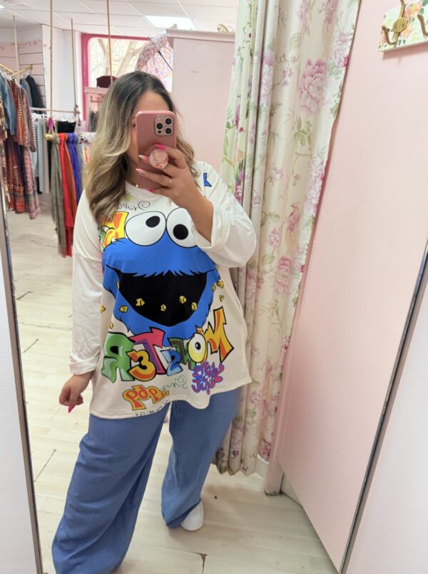 Sudadera monstruo galletas - Imagen 3