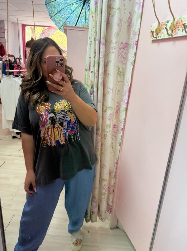 Camiseta girls gris - Imagen 2