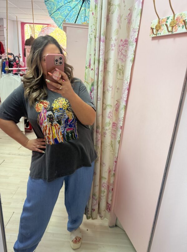 Camiseta girls gris