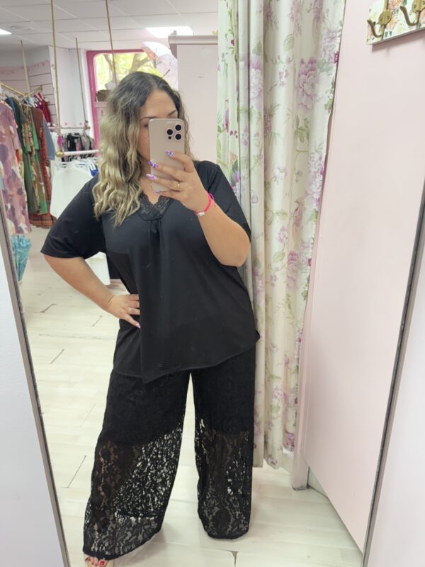 Pantalon encaje grande - Imagen 4