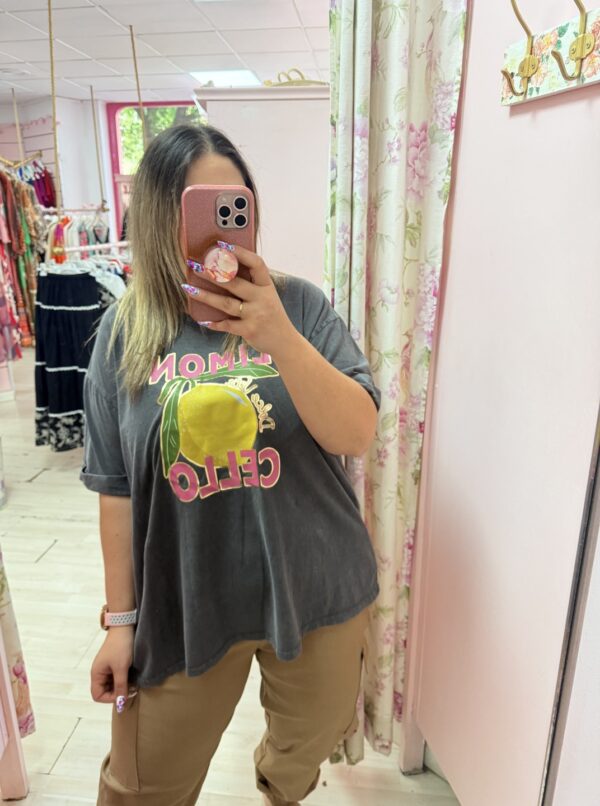 Camiseta algodon lemon - Imagen 2