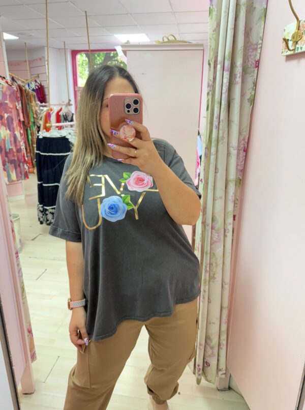 Camiseta algodon love you