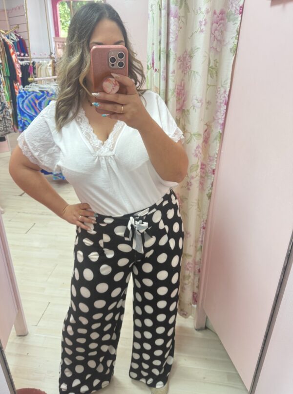 Pantalon lunares