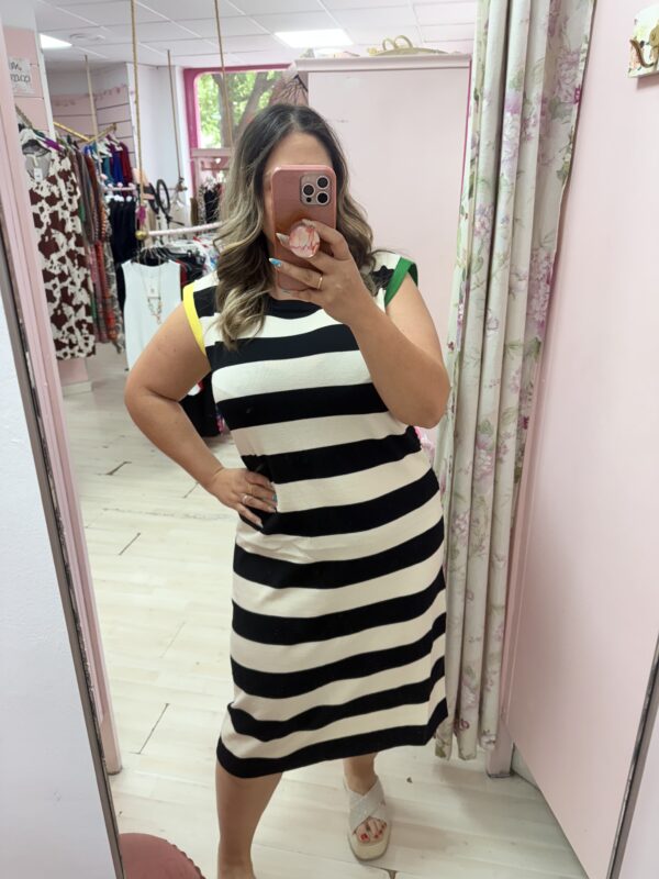 Vestido rayas horizontales