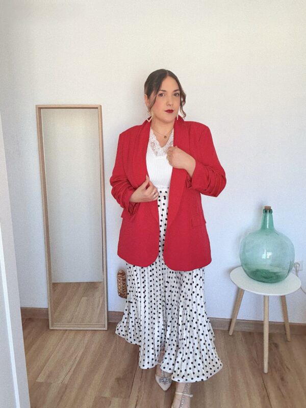 Pantalon lunares azul - Imagen 6