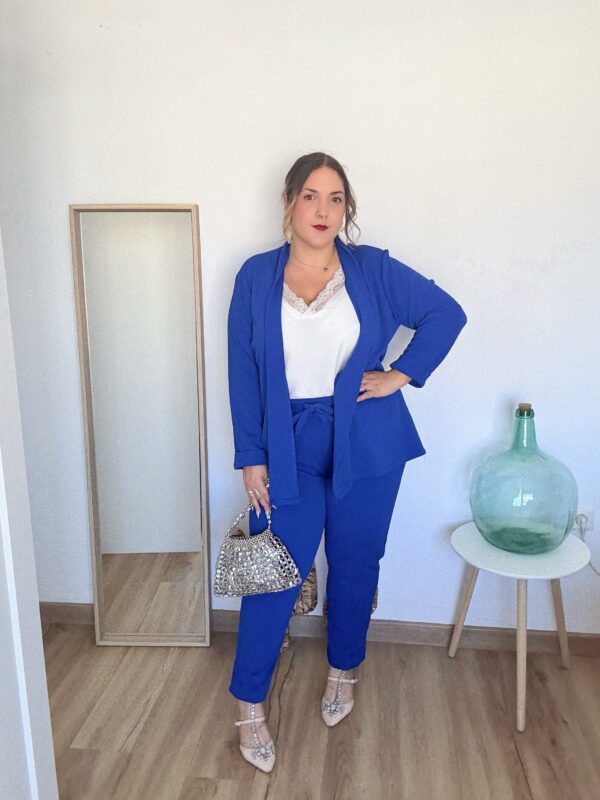 Traje lowcost azul - Imagen 4