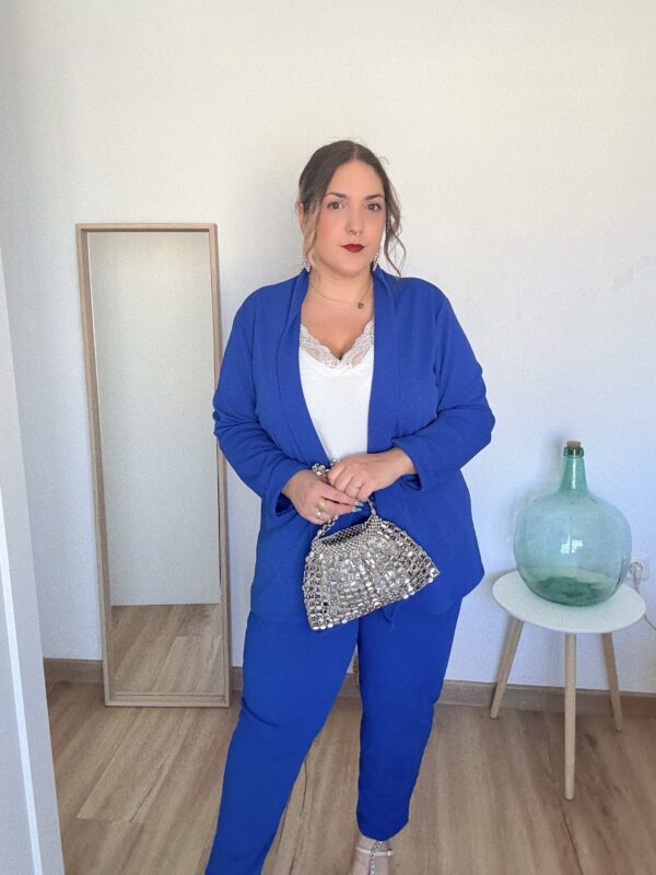 Traje lowcost azul - Imagen 3