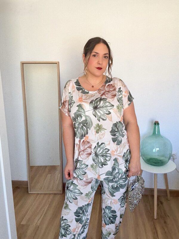 Conjunto licra fria hojas - Imagen 3