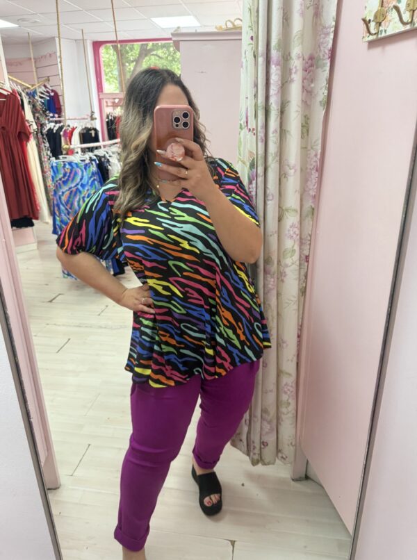 Camiseta licra fria leopard colores