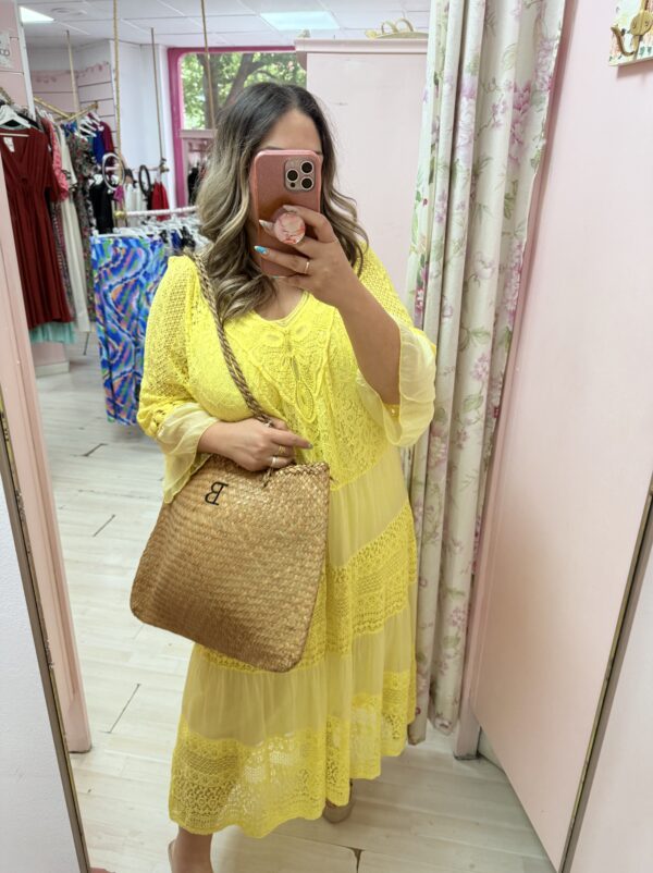Bolso personalizado letra