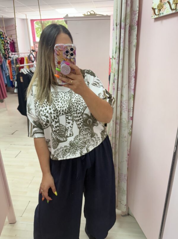 Pantalon pirata tela goma(+colores) - Imagen 4