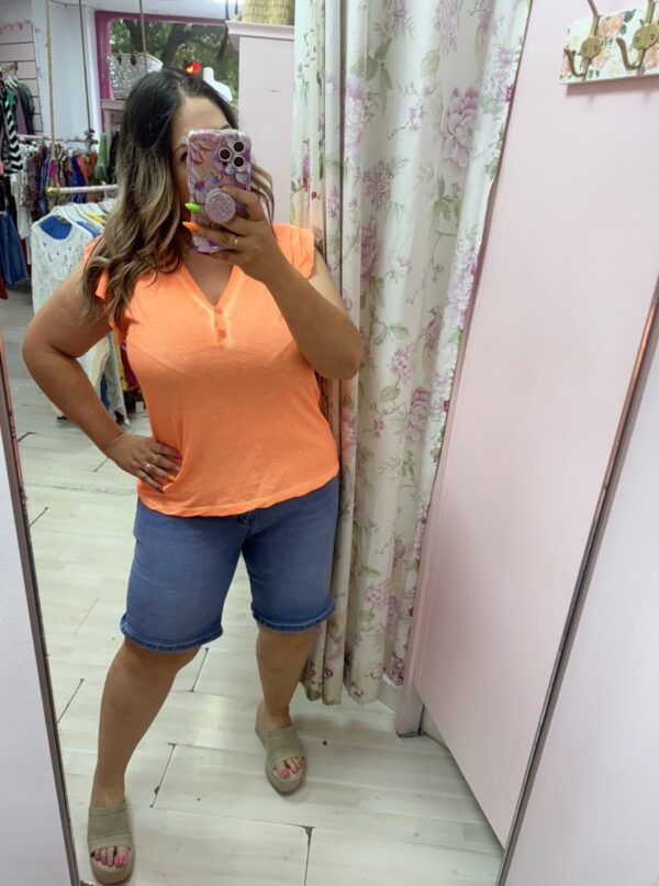 Camiseta algodon fluor (+colores) - Imagen 2