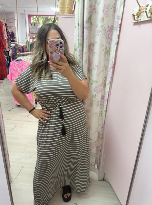 Vestido rayas goma(+colores) - Imagen 3