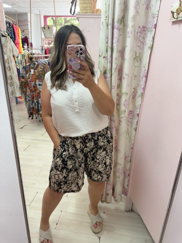 Pantalon corto lowcost estampado - Imagen 3