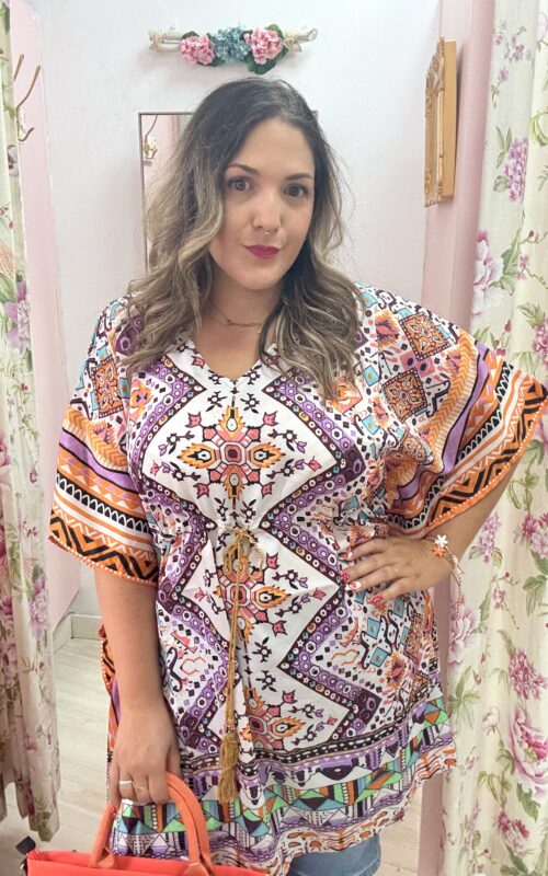 Vestido indio Naranja