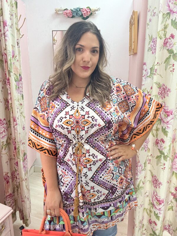 Vestido indio Naranja
