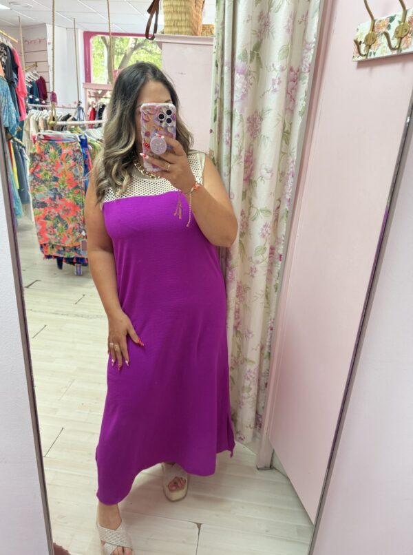 Vestido rejilla (+colores) - Imagen 2