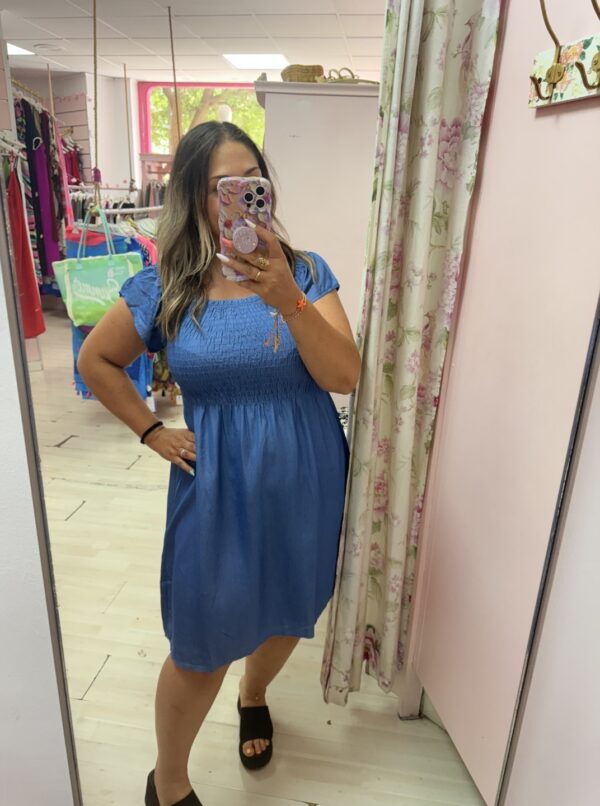 Vestido vaquero corto - Imagen 5