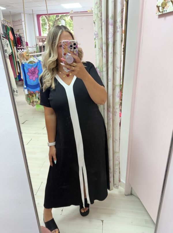 Vestido canale linea blanca - Imagen 4