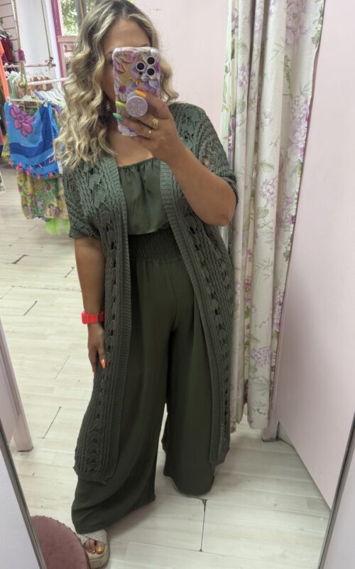 Kaftan encaje largo (+colores)
