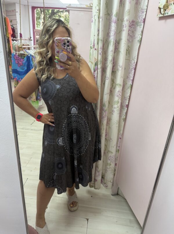 Vestido tela mandala - Imagen 2