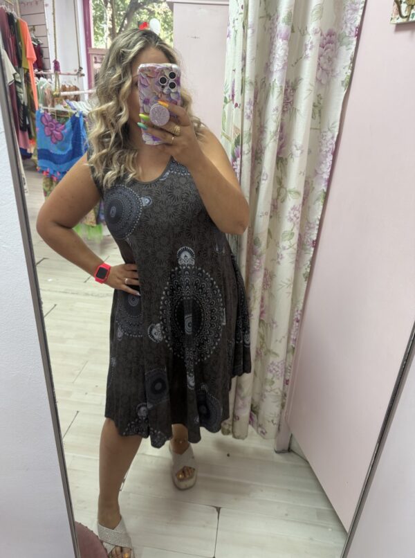 Vestido tela mandala