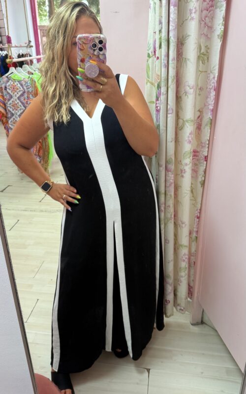 Vestido linea blanca grande