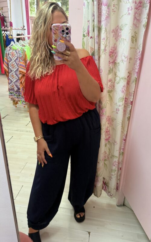 Pantalon bolsillos marino