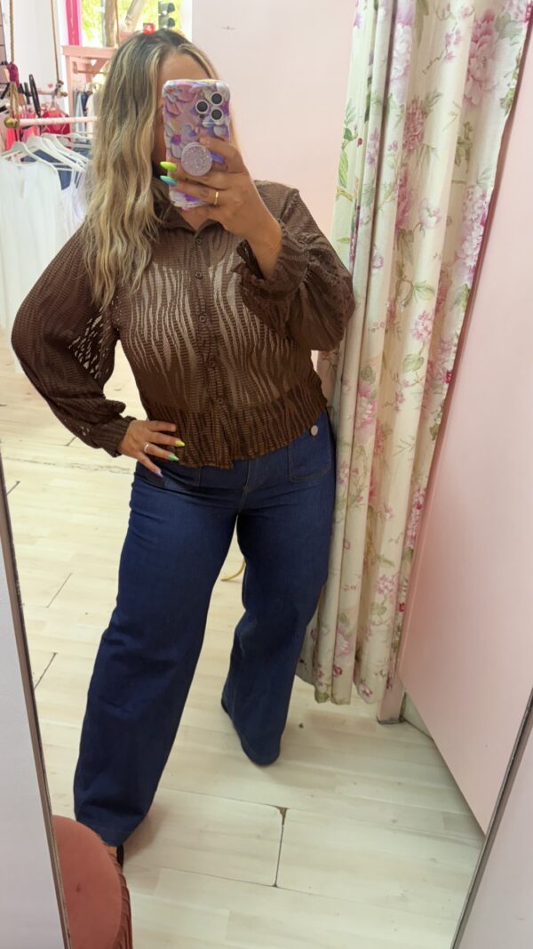Blusa transparente zebra (+colores) - Imagen 4