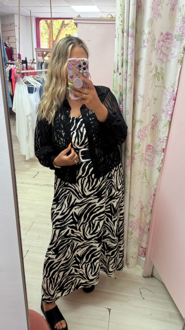 Blusa transparente zebra (+colores) - Imagen 6