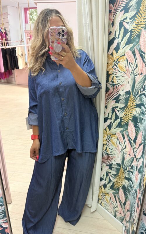 Conjunto vaquero fluido