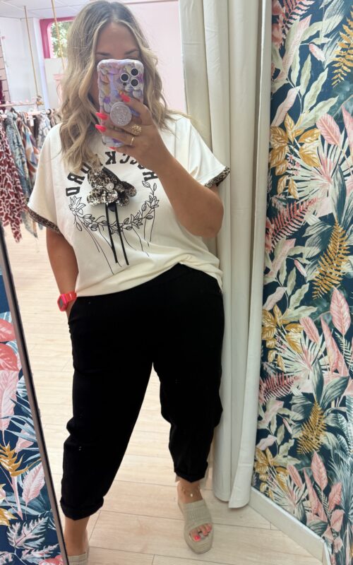 Pantalon intermedio bombacho