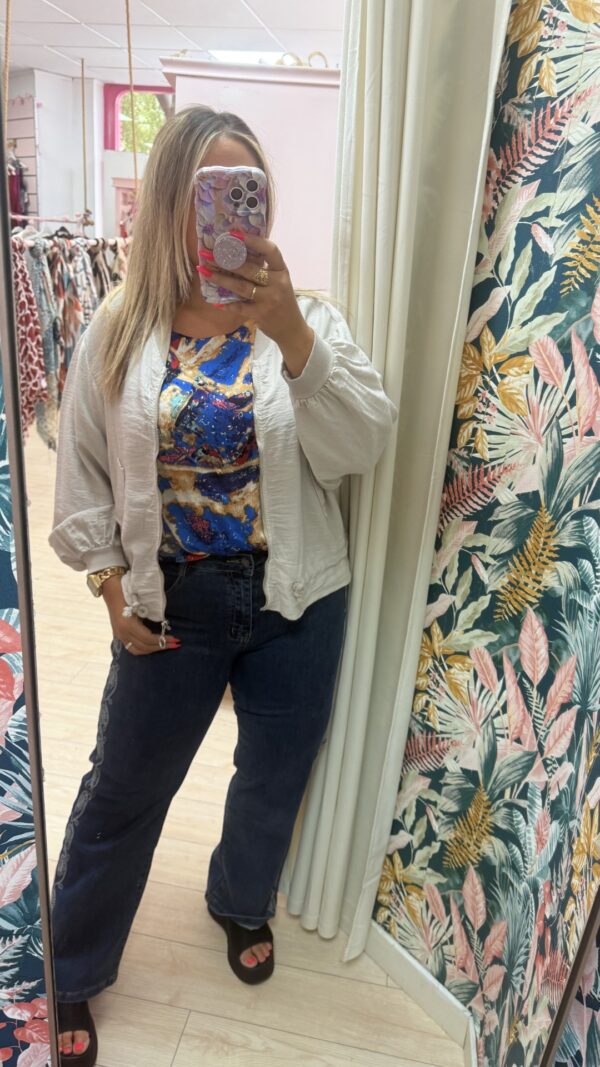 Bomber beige - Imagen 4