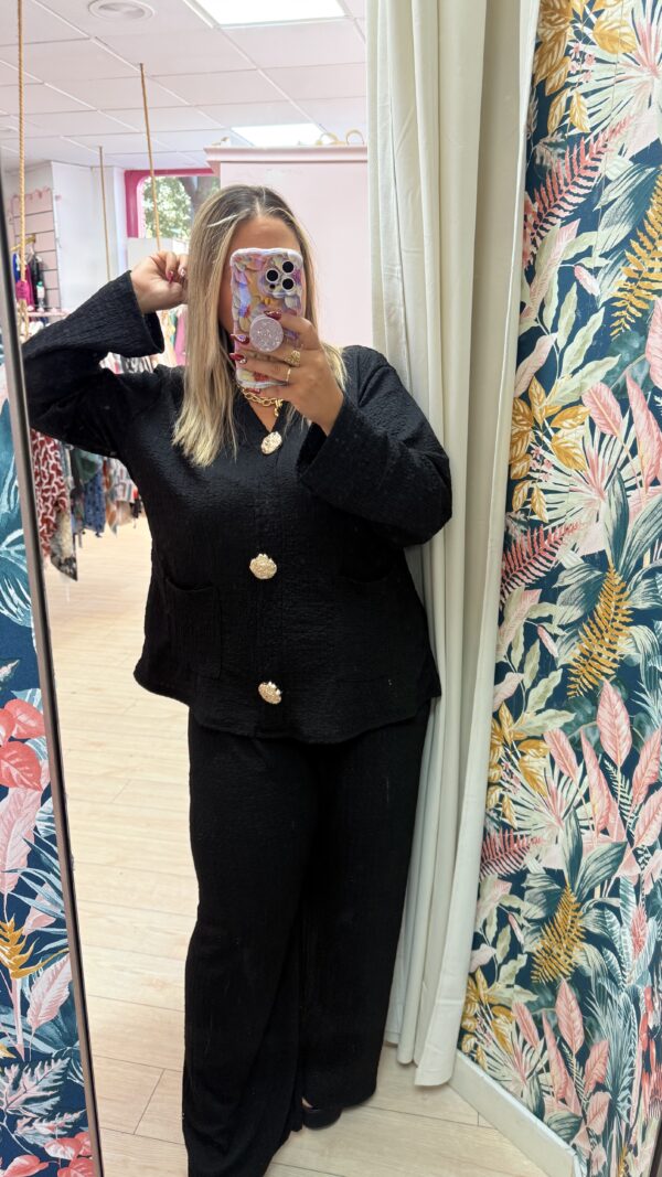 Conjunto chaqueta botones dorados Grande - Imagen 5