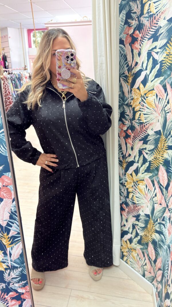 Pantalon glitter acolchado - Imagen 5