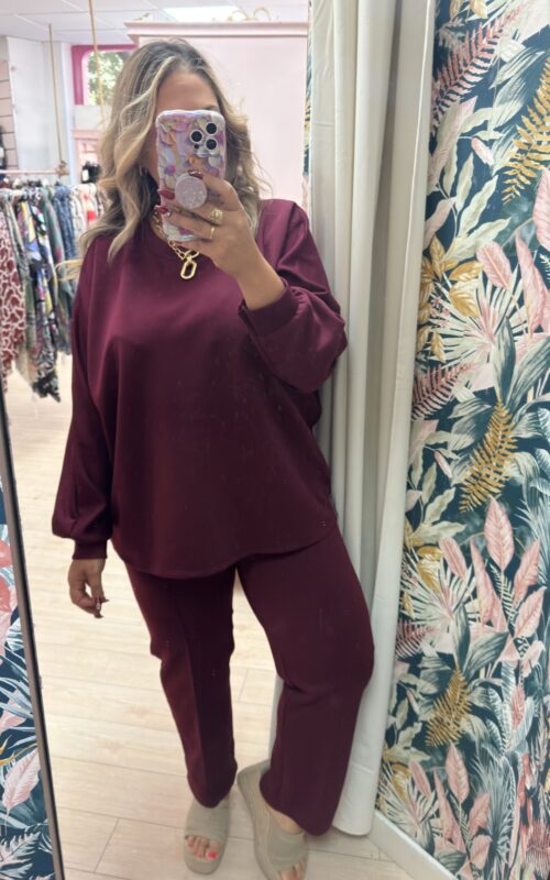 Chandal oversize manga larga