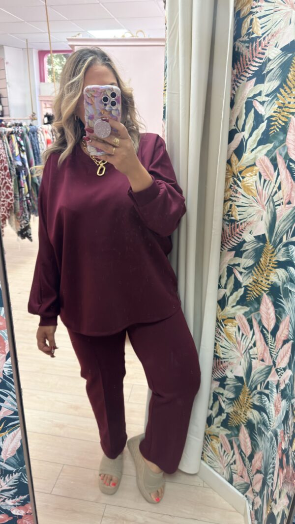 Chandal oversize manga larga