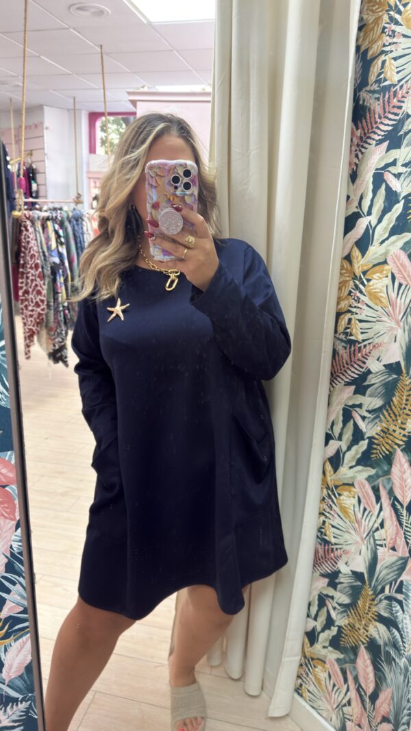 Vestido neopreno estrella