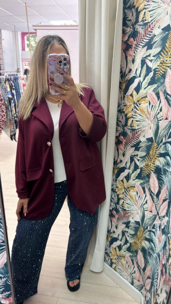 Chaqueta botones grande - Imagen 2
