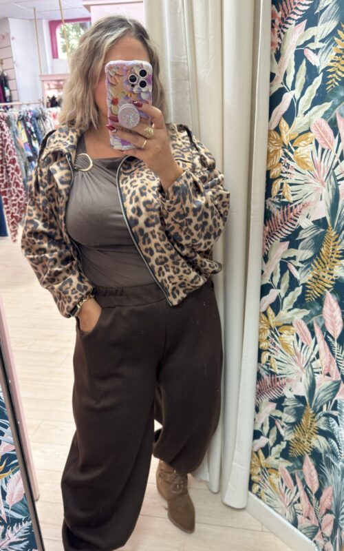 Pantalon abullonado globo