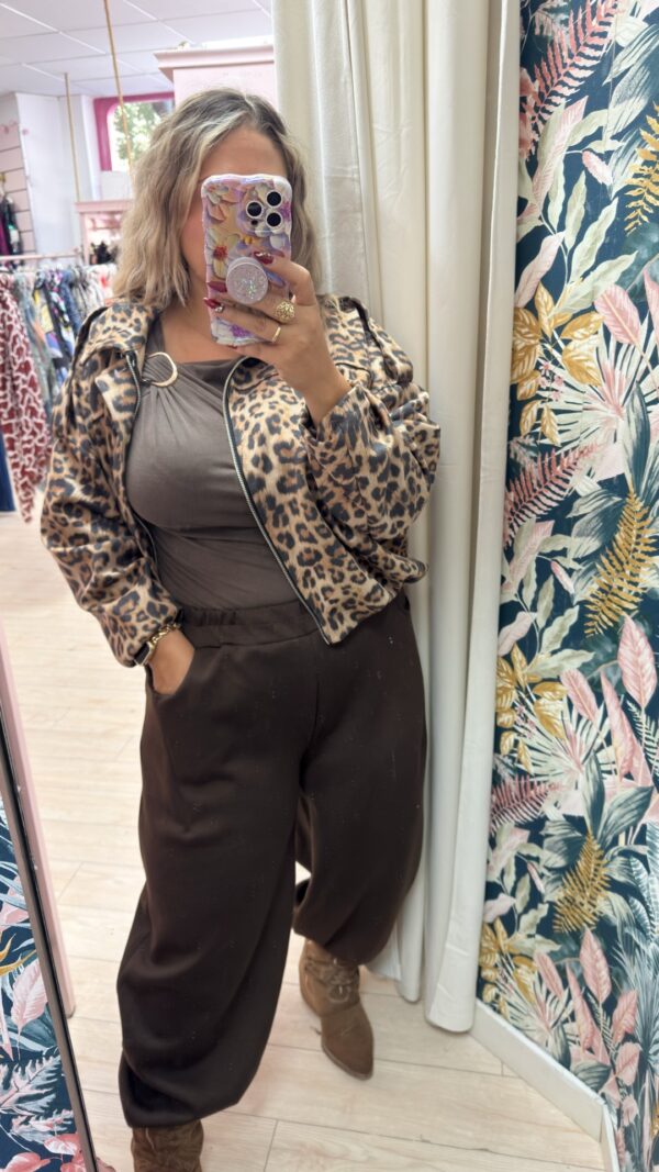 Pantalon abullonado globo