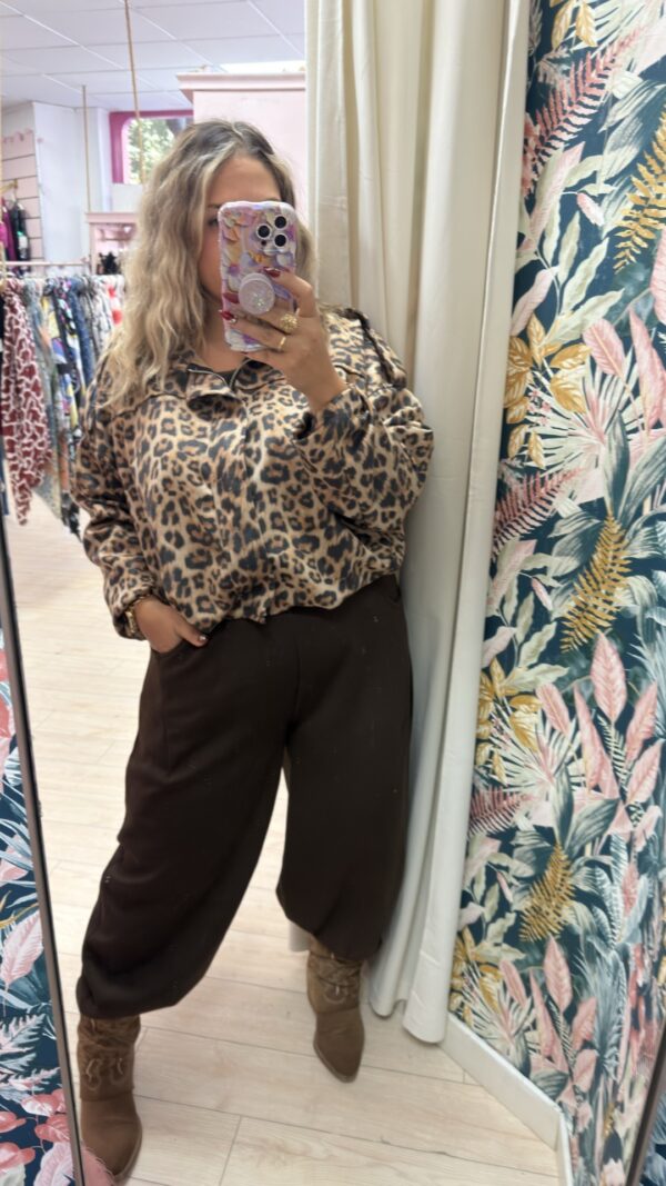 Chaqueta leopardo abullonada - Imagen 3