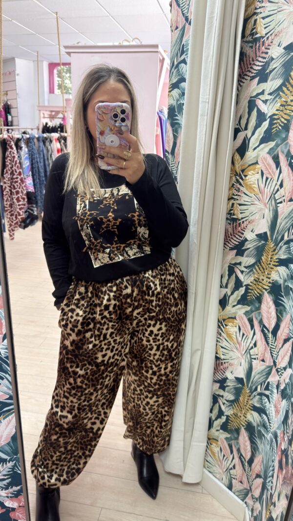 Camiseta estrellas leopardo - Imagen 4