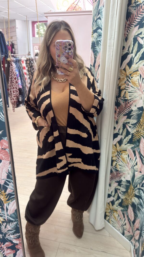 Rebeca cebra marron - Imagen 3