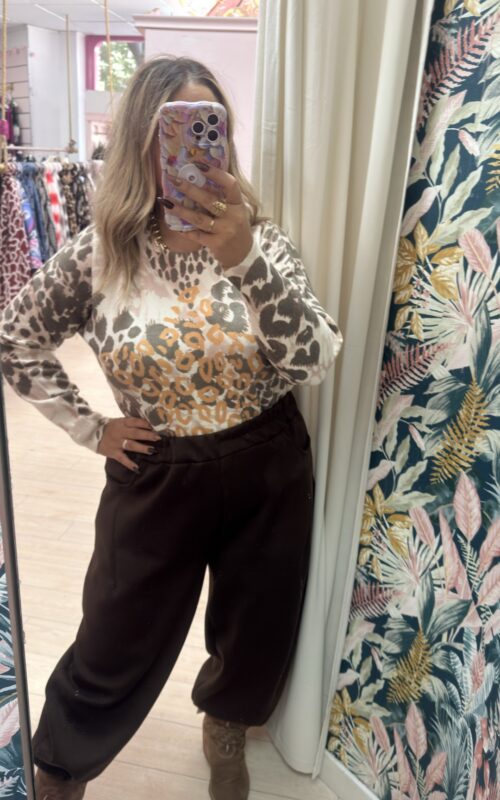 Jersey suave estampado print