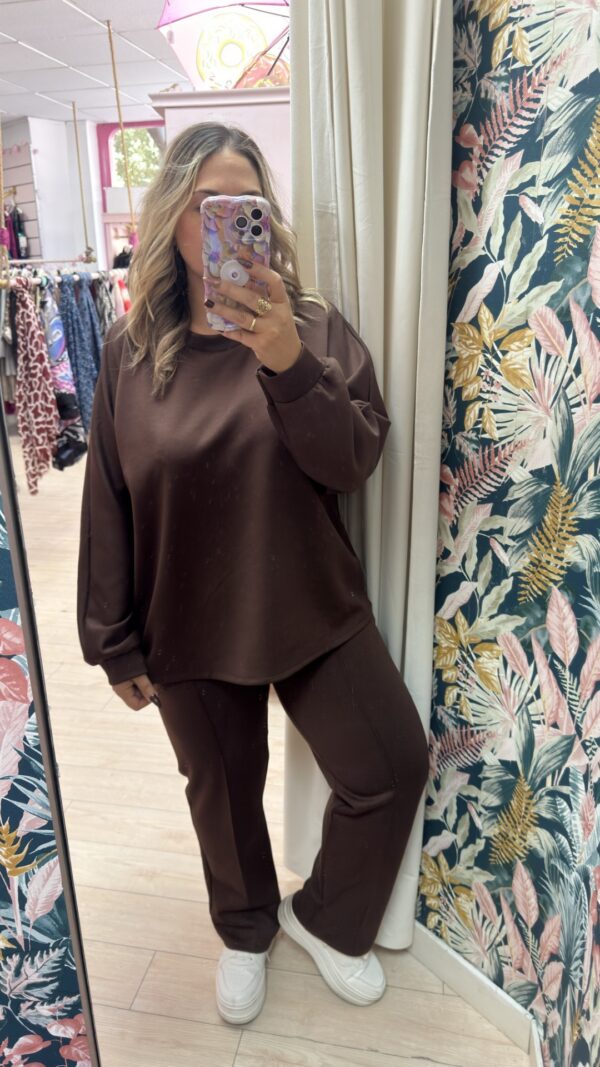 Conjunto neopreno marron