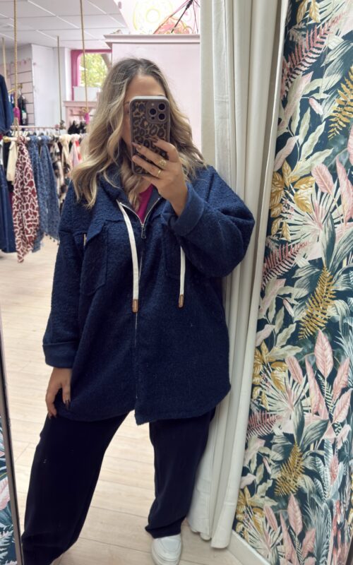 Chaqueta borrego marino