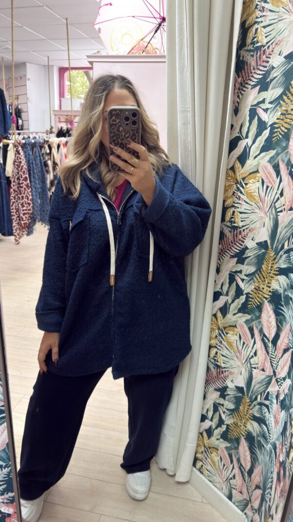 Chaqueta borrego marino