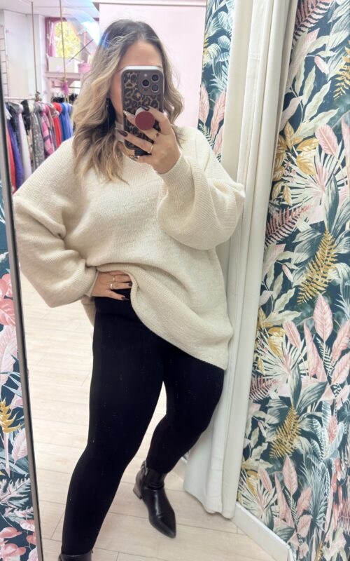 Leggins pelo largo grandes